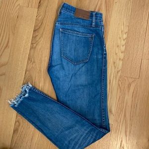 Madewell distressed jeans